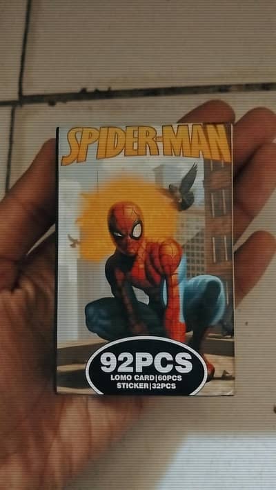 Spider man  Lomo Cards.