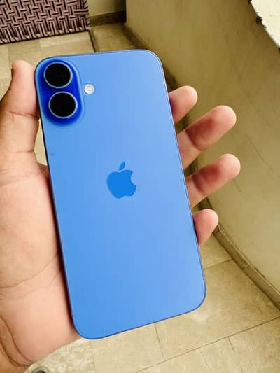Apple iPhone 16 Plus 128gb (JV) blue color brand new condition