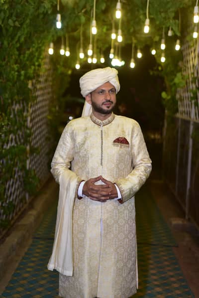 Sherwani with kula