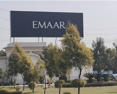10 Marla Plot for Sale in Emaar Back Open Plot Back Boulevard Prime Location Ideal for Building Your Dream Home Excellent Investment Opportunity