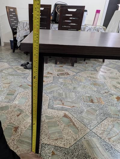 5ft Wooden-Look Table for Sale – Good Condition