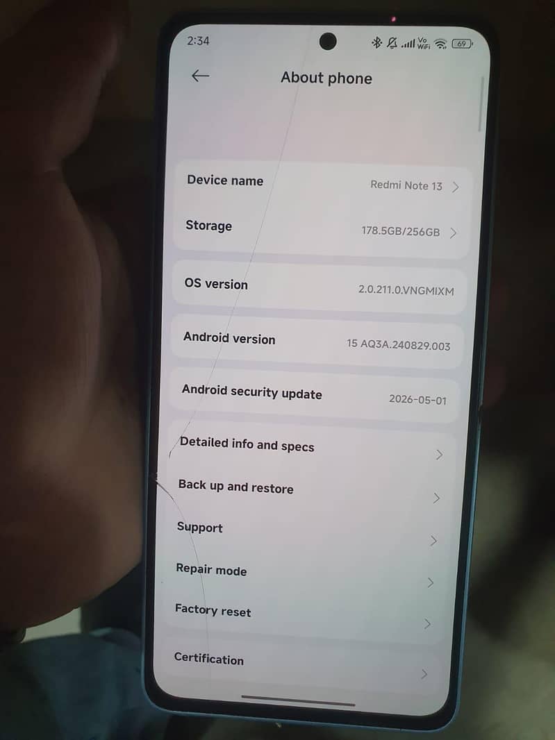 Xiaomi Redmi Note 13 7