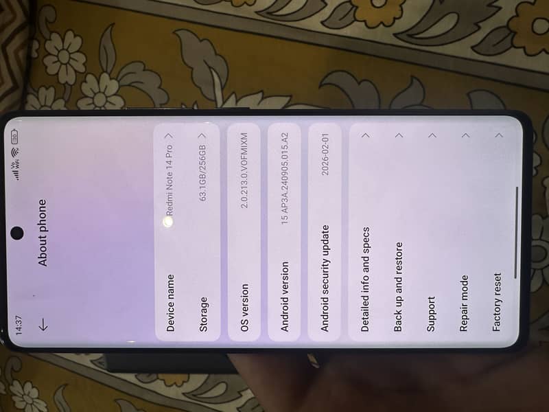 Redmi note 14 pro 2