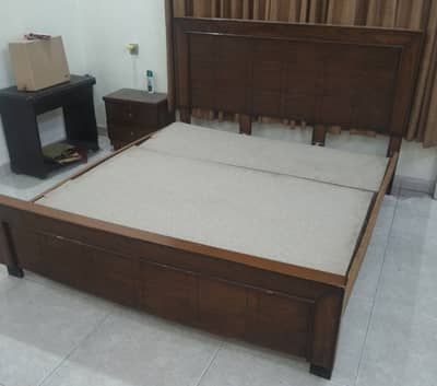 Double bed for sale| Bed for sale | bed for sale without mattress