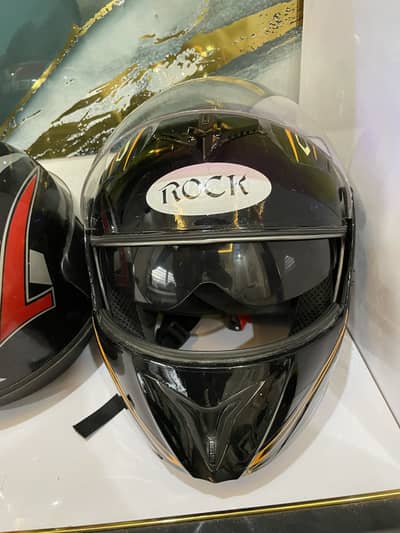 fully costomize helmet original condition black white wrap