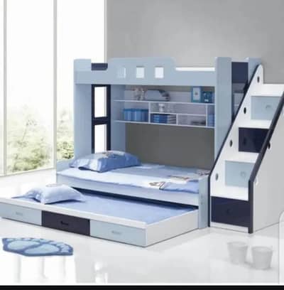Bunk bed | Kid wooden bunker bed | Baby bed | Double bed | Triple bed
