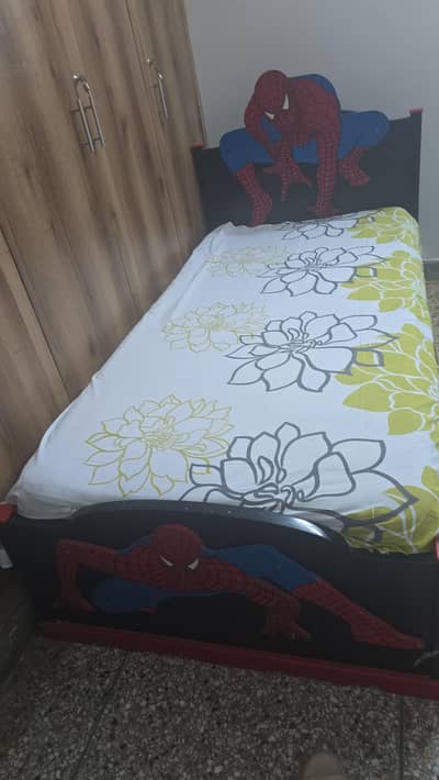 spiderman bed with mattress