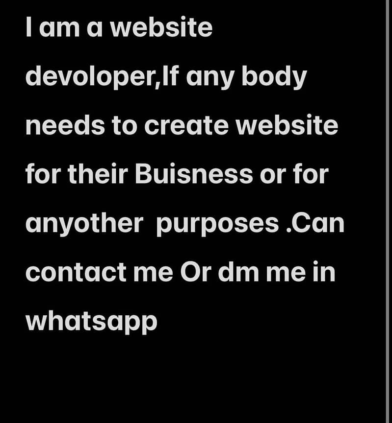 Website devoloper 0