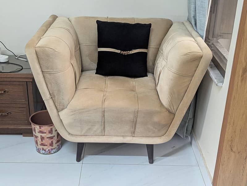2 One Seater Sofas 0