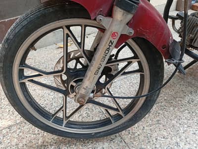 Alloy Rims Disc Brake Self Start Project Bike 03064365643