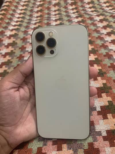 iPhone 12 Pro Max 256GB Gold (JV) - With Box & Original Charger