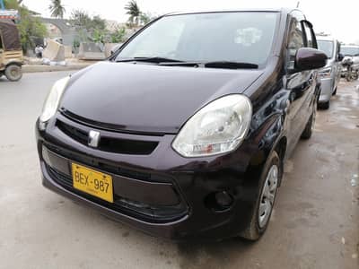 Toyota passo X 2014 model 2016 registered redwine