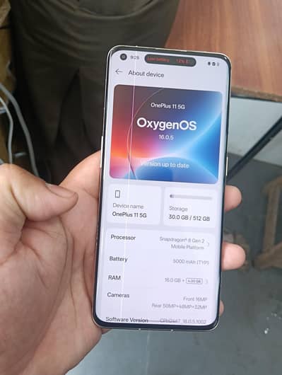 One Plus 11 Marble Edition 16GB 512GB Official PTA Approved