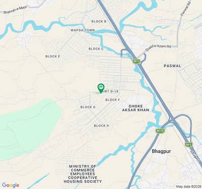 Plot For Sale In Army Welfare Trust Housing Scheme AWT D-18 Islamabad