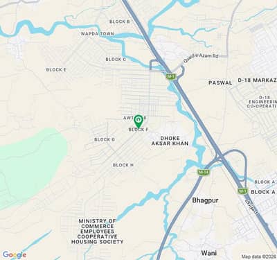 10 Marla ( 30*75 In Block F ) Plot For Sale In Army Welfare Trust Housing Scheme AWT D-18 Islamabad