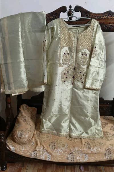 beautiful cora daka work new dress 3 piece size large