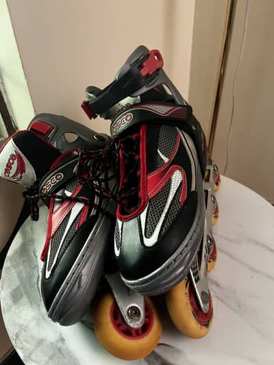Inline roller stakes from cosco in good condition no fault