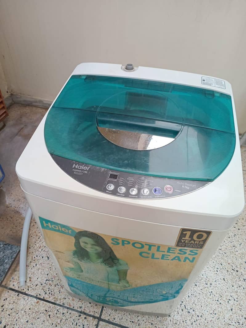 Haier automatic washing machine 3
