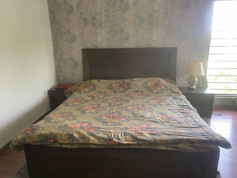 Double Bed ,TV rack, Tables 1