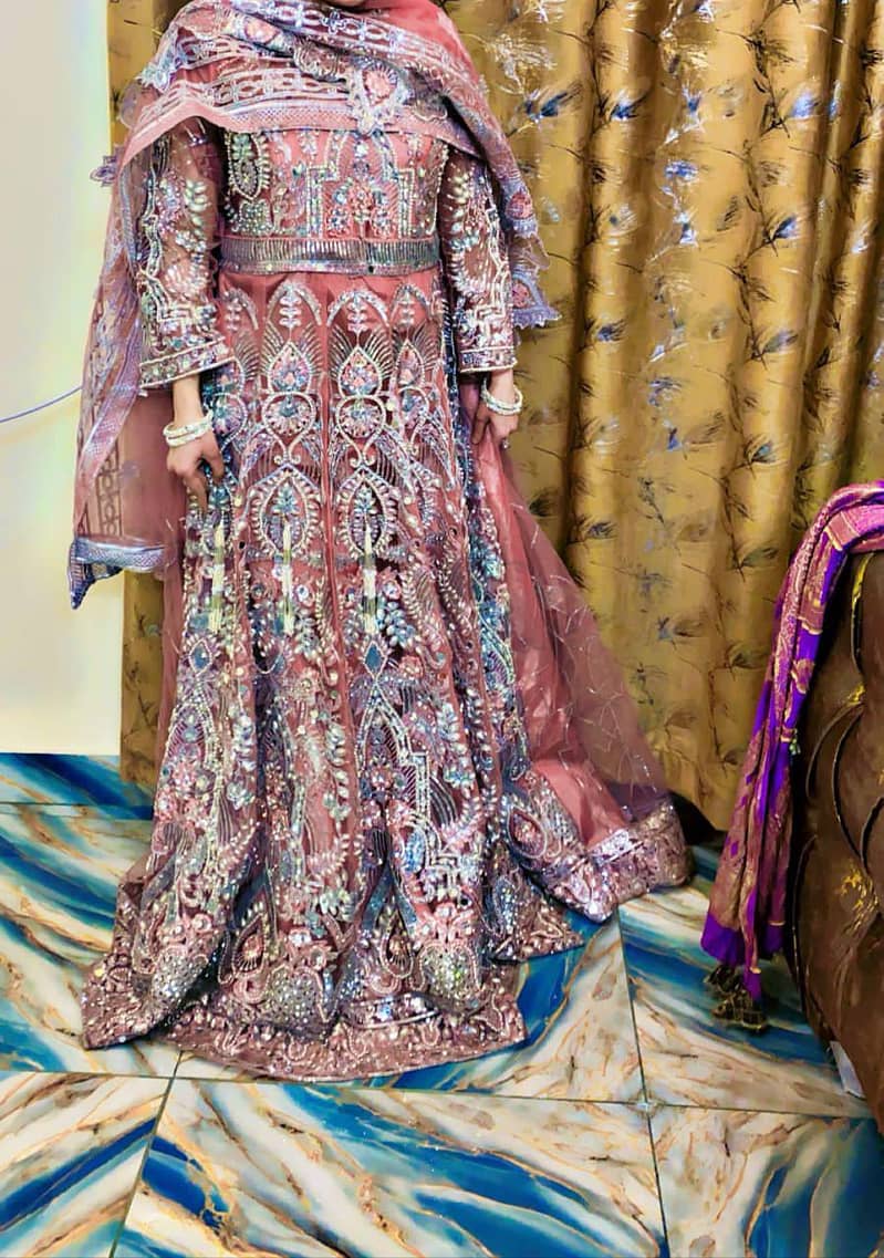 pink maxi medium size 0