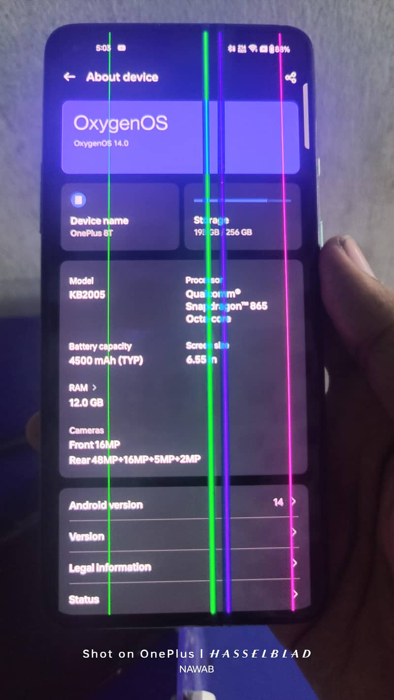 One Plus 8T 0