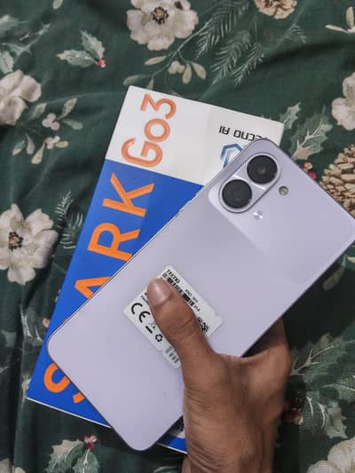 techno spark go 3 you complete box 4+4 64