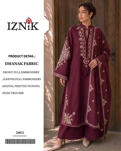 Iznik Branded suit 3 piece