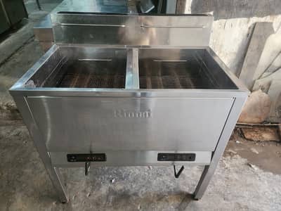 Ranni Double Fryer | 22×22 Liter | Commercial Deep Fryer