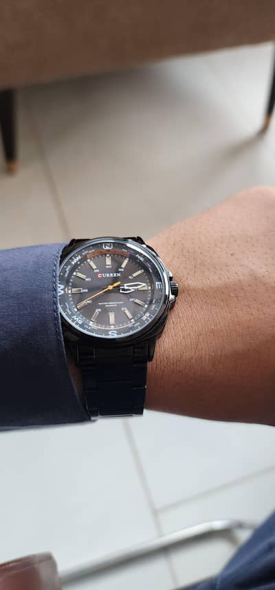 brand new untouch curren watch high quality with box warranty card