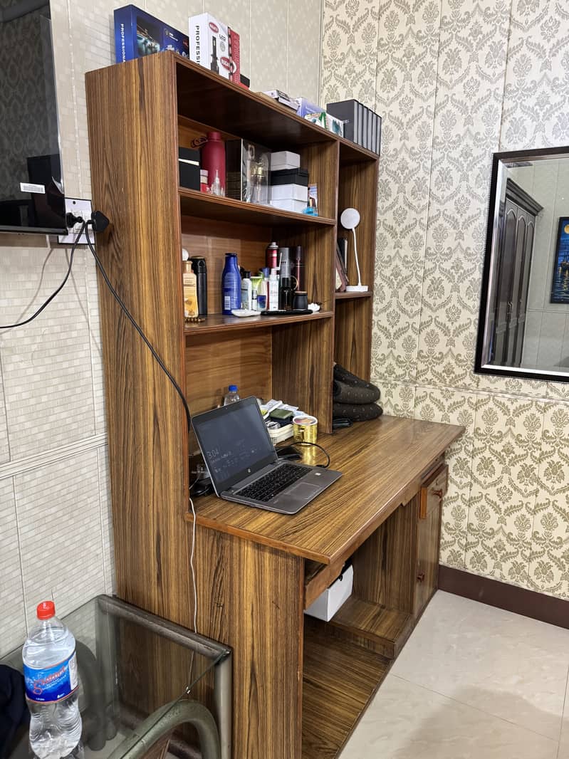 Study Table|Bookshelf|Computer Table|Book Rack|Table|100%Wood 2
