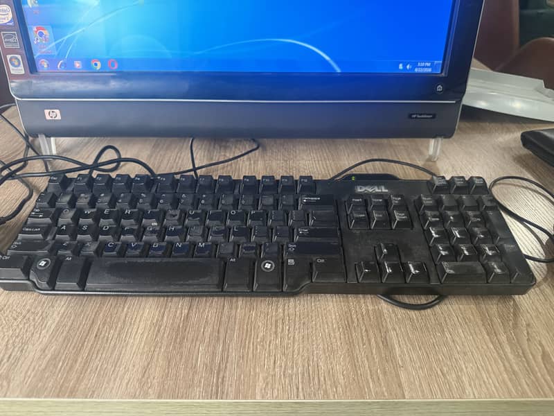 HP All in one computer Touchscreen 0