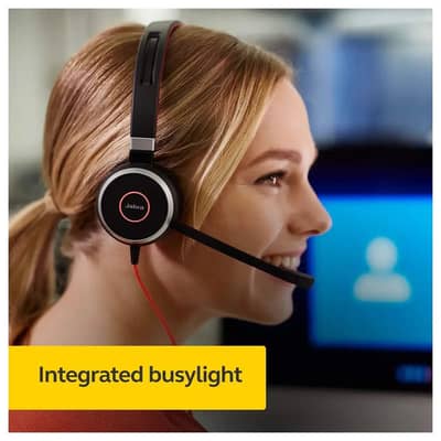 Jabra Evolve 40 Professional Wired Headset Stereo UC-Optimized, 3.5mm