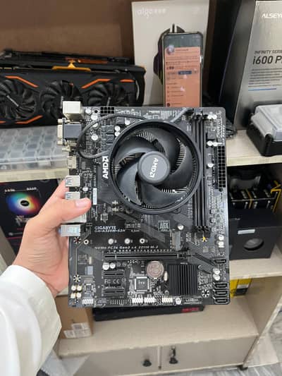 ryzen 3400g + gigabyte a320