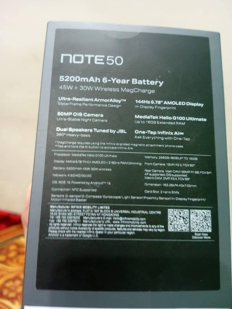 Infinix Note 50 10
