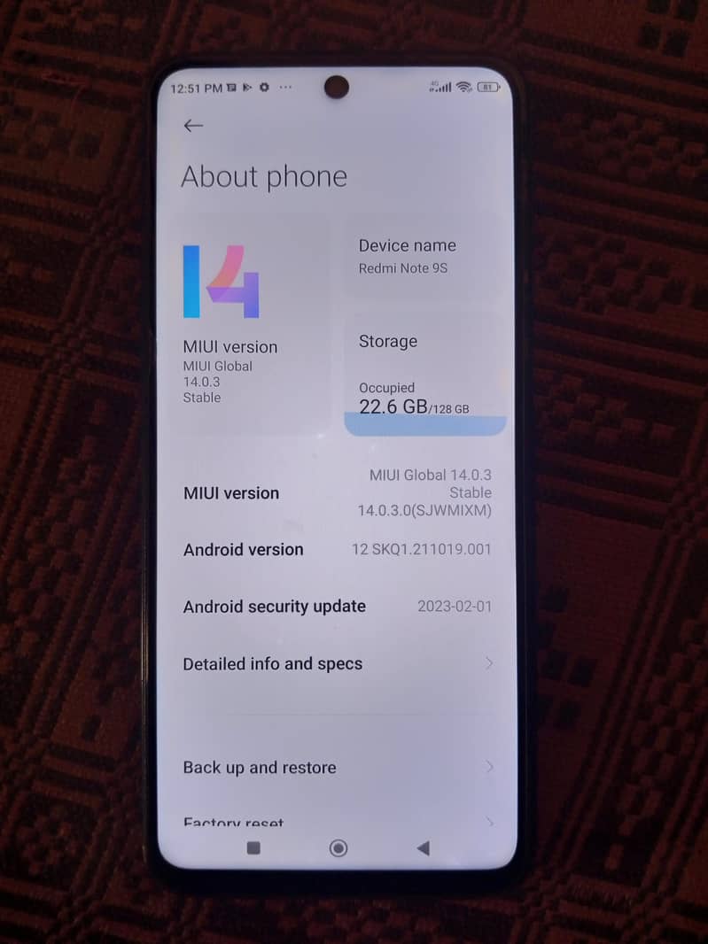 Redmi Note 9S 6