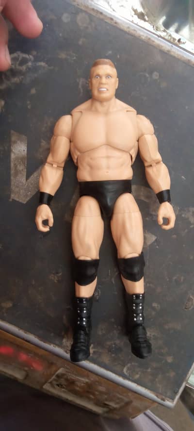 Wwe ultimate action figure Brock lesnar ruthless agression