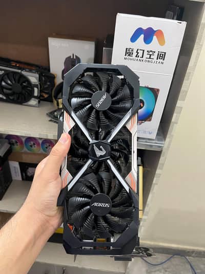gigabyte 1080ti aorus master with box