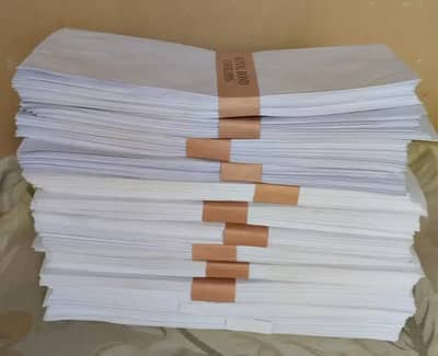 white envelopes