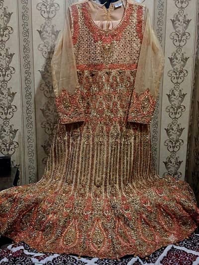 Luxury Embroidered Maxi Dress for Girls