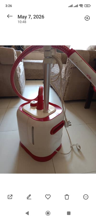 Steam Iron / Garment Steamer Machine – Excellent Condition
