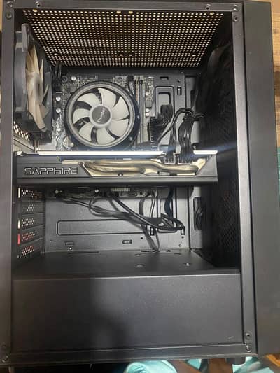 Gaming PC With New Gaming Keyboard and Mouse