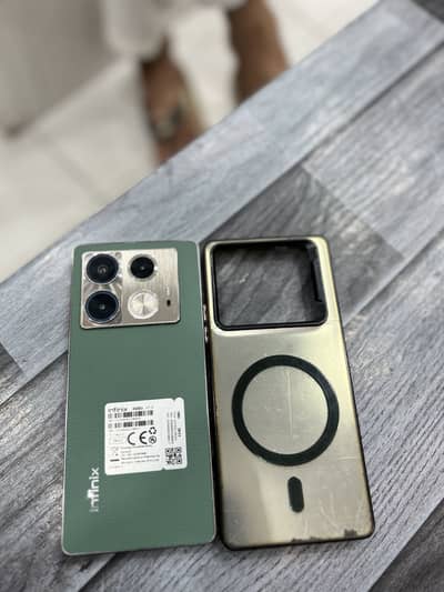 Infinix not 40 8+8 256 Gb Box charger wireless full orignal condition