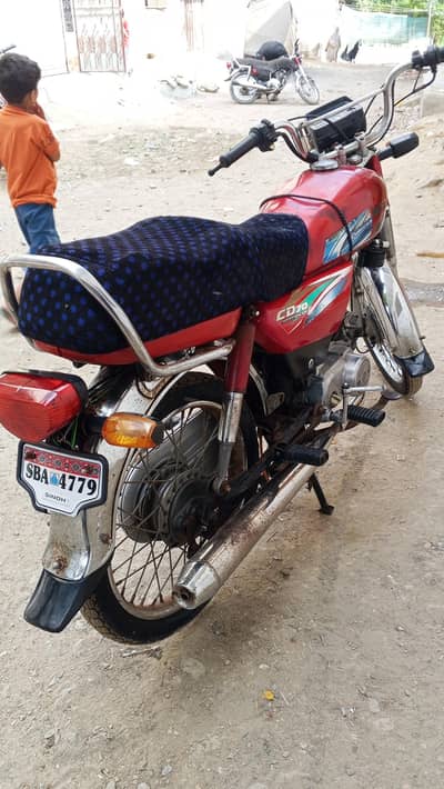 Honda CD pepar clear