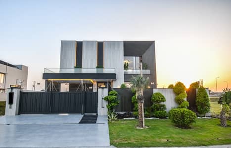 One Kanal Brand New Luxury Ultra-Modern Design Most Beautiful Full Basement Bungalow For Sale At Prime Location Of DHA Lahore Near To Park Masjid & Commercial Market.