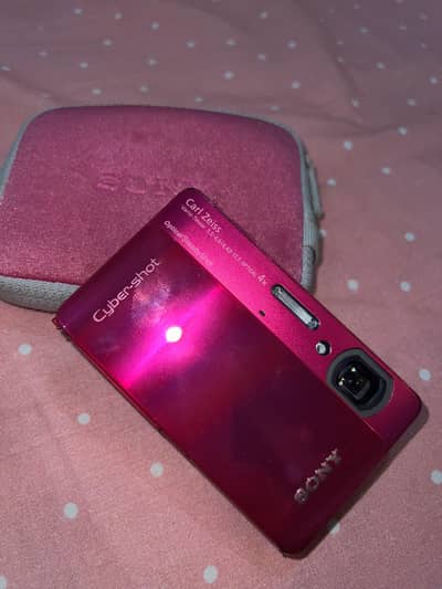 Sony cybershot rare pink digital camera