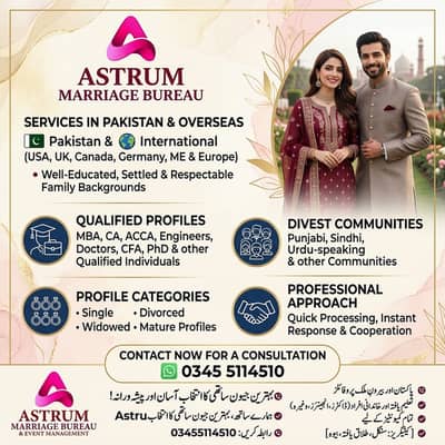 Best Marriage Bureau Pakistan | Rishta Service for Educated Families