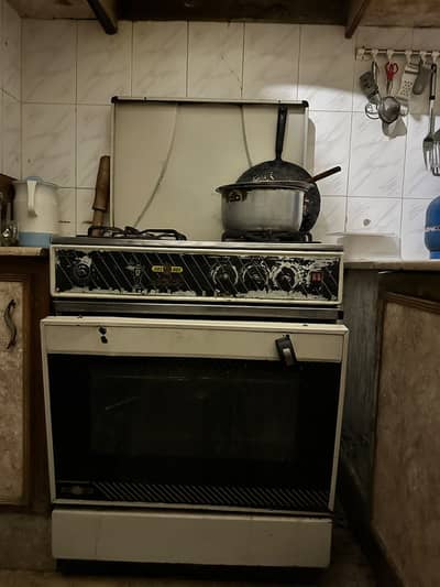 NasGas 3 Burner Cooking Stove + Oven