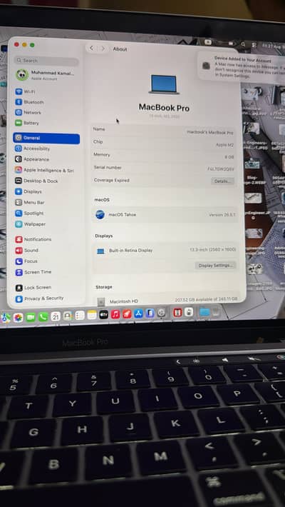 Macbook M1 13 pro