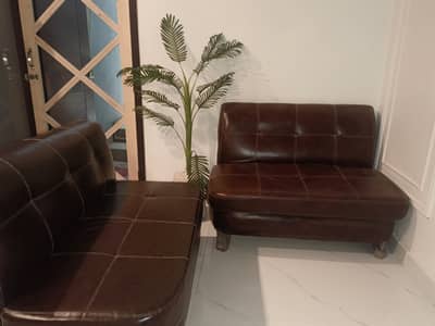 Leather sofa
