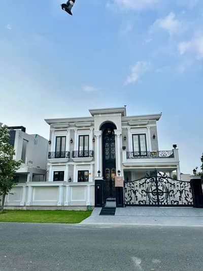 One Kanal Brand New Luxury Neo-Classic Design Most Beautiful Full Basement Semi Furnished Home Theater Bungalow For Sale At Prime Location Of DHA Lahore Near To Park Masjid &   Defence Raya Fairways Commercial